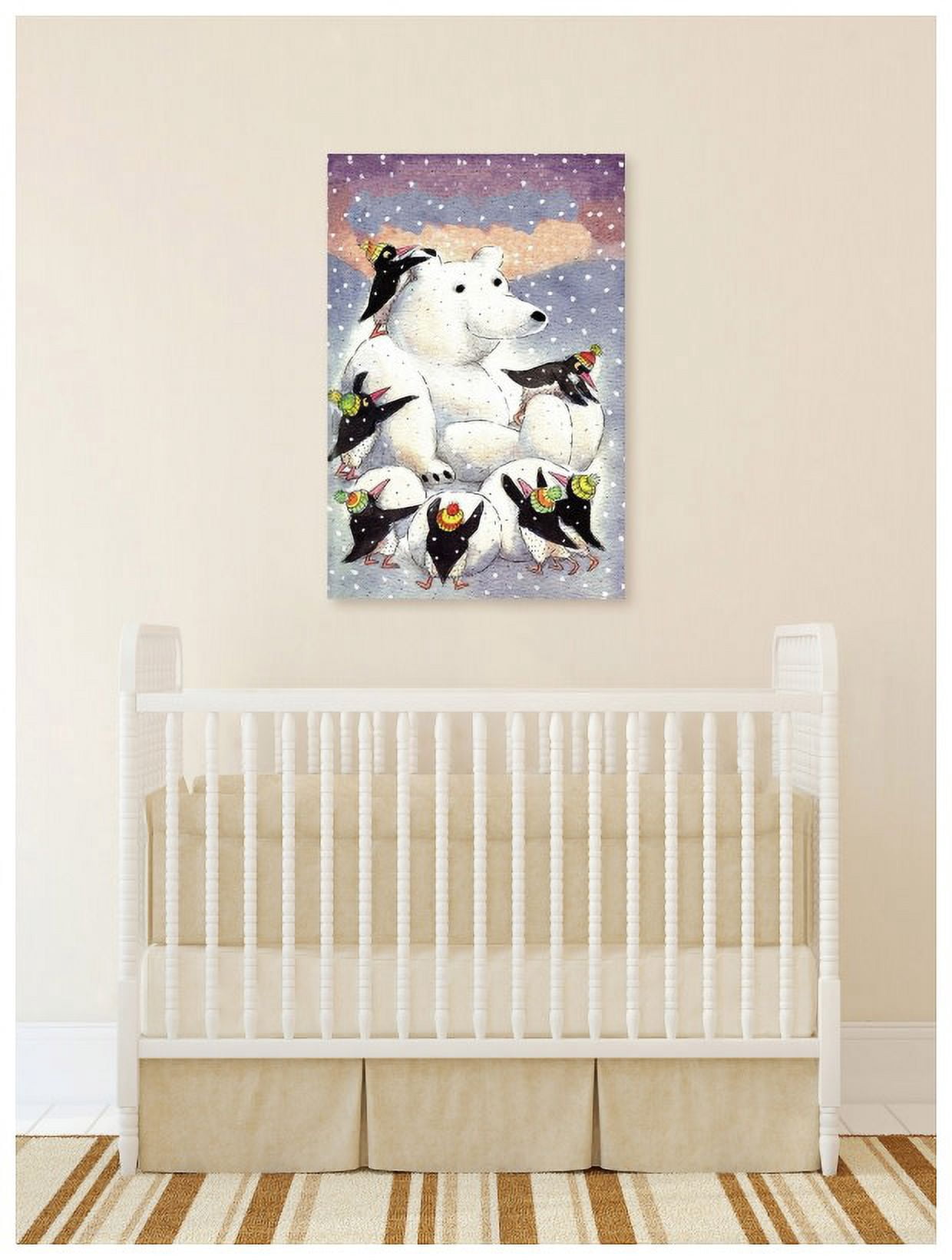 "Polar Friends" Painting Print on Canvas