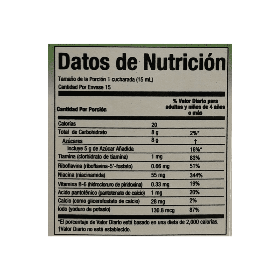 RABANO YODADO Liquid Supplement with Iodine, Nutritional Support for Immune Health 8 fl oz