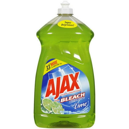 Ajax Lime Dish Liquid With Bleach Alternative, 64 oz