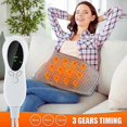 thumbnail image 3 of Electric Heating Pad Winter Warmer Timer For Shoulder Neck Back Spine Leg Pain Relief, 3 of 5