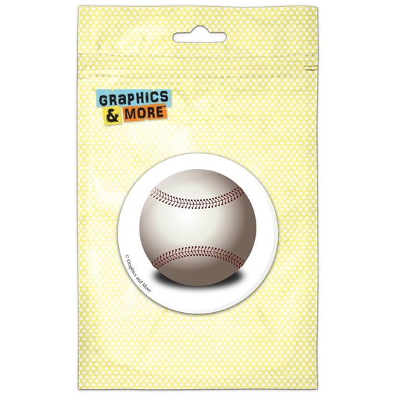 Baseball Drawing Refrigerator Button Magnet