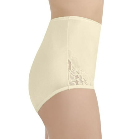 

Women s Vanity Fair 13001 Lace Nouveau Brief Panty (Candleglow 7)