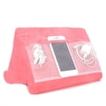thumbnail image 4 of Soporte de almohada de teléfono de la tableta Stand de lectura de ángulo múltiple Soporte de almohada de esponja (rosa), 4 of 8