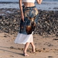 thumbnail image 6 of Elk Stunning Chiffon Women's Beach Dress with Polyester Straps - Beach Skirts Must-Have, 6 of 6