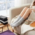 thumbnail image 4 of 5 Pairs Womens Merino Wool Socks Hiking Warm Winter Thick Thermal Crew Cozy Cabin Ladies Gift Comfy Boot Work Socks, 4 of 8