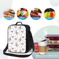 thumbnail image 4 of Fotbe Funny Chicken Lonchera Bolsa de Almuerzo para Hombres y Mujeres, Lonchera de Gran Capacidad, Bolsa de Almuerzo Reutilizable, Bolsa Térmica Aislante, 4 of 7