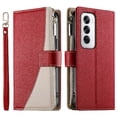 thumbnail image 4 of Funda cartera GANGXUN para OPPO Reno 12 5G , cuero PU con tarjetero, cremallera, correa de mano, soporte y protección 659°, 4 of 6