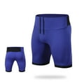 thumbnail image 6 of Men's Casual Shorts Jogging Shorts for Men Spandex Men Man Athletic Basketball Mens Short Athletic Mens Baseball Fuzzy Exercise Wear for Basketball Men's Purple S, 6 of 9