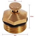 thumbnail image 2 of 1/2 Inch Brass Mist Nozzles 5pcs Adjustable Centrifugal Water Atomizer Cooling System, 2 of 5