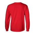 thumbnail image 4 of Mens Plain Crew Neck Ultra Cotton Long Sleeve T-Shirt, 4 of 5