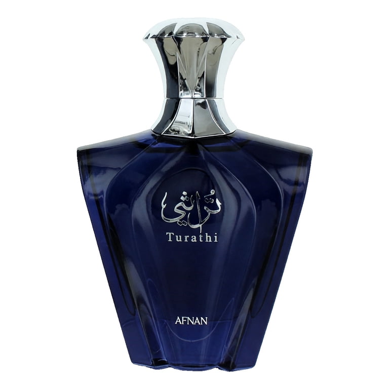 Afnan, Turathi Blue by Afnan for Men, 3 oz EDP Spray, Aromatic