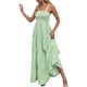 thumbnail image 3 of WILLBEST Vestidos Casuales Vestido Largo Bohemio Informal de Fiesta para Mujer Vestido Largo sin Mangas con Tirantes y Cintura A Rayas Grande​​, 3 of 3