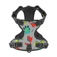 thumbnail image 4 of Lsque Cute Dinosaur Dog Harness, No-Pull Pet Harness with 2 Leash Clips, Adjustable Soft Padded Dog Vest with Easy Control Handle for Large Dogs-Small, 4 of 9