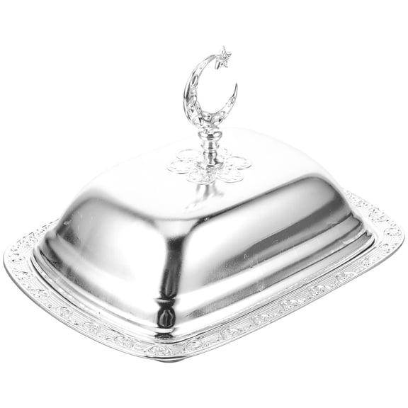 ELAYARD Cake Serving Tray with Lid - Dessert Display Holder for Home, Parties, and Special Celebrations