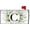 Spring Monogram C Mailbox Cover, variant on Spring Eucalyptus Leaves Monogram Letter L Mailbox Cover Magnetic 21x18 Inch, Family Last Name Initial Post Letter Box Covers, Spring Summer Seasonal Outdoor Yard Garden Standard Mailbox Decor