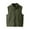 Olive Green, variant on ZACPNCV Girls Fleece Vest Outerwear Sleeveless Lightweight Zip Jackets Warm Soft Vests with Zipper Pockets Green 3-4 Years