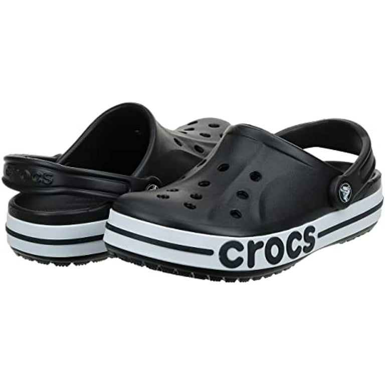 Crocs Unisex Bayaband Clog Slip On Sandals Adult Mens Size 8 / Women 10 Black Crocs Bayaband Clog - Lightweight & Flexible Croslite Foam  main image 4