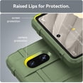 thumbnail image 6 of for Google Pixel 7a Case for Man, Heavy Duty Shockproof Phone Case Support Wireless Charging Cover for Google Pixel 7a HD Green, 6 of 16