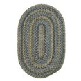 thumbnail image 1 of Colonial Mills Rug RU50R048X072 Rustica - Whipple Blue 4 ft. x 6 ft. Braided Rug, 1 of 2