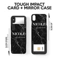 thumbnail image 4 of Personalised Black Marble Name Samsung Galaxy S20 Plus Case,iPhone 12, 4 of 5