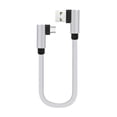 thumbnail image 1 of Type-C 90 Degree Right Angle USB 3.1 High Speed Data Charging Cab, 1 of 8