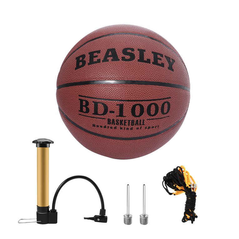 Size 7 Leather Basketball Indoor Outdoor Ball Games Street Basketball Training 