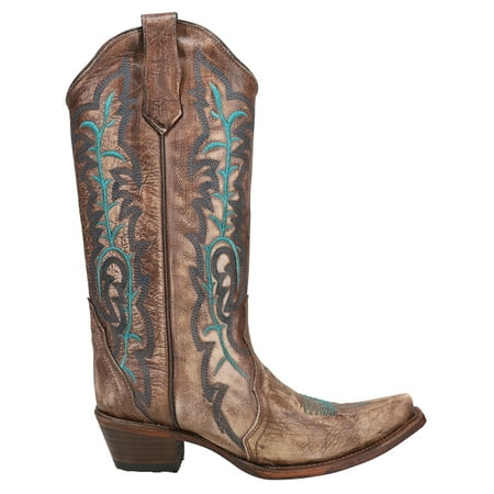 

Circle G by Corral Womens Ld Snip Toe Casual Boots Knee High Low Heel 1-2