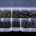 thumbnail image 3 of 80 Piezas de Pesca, Barril Giratorio, Giratorio para , Parada de Aparejo, Clip de Cambio , Ligero, Resistente, de utilizar Cola Pesca del barril rodante giratorio, 3 of 8
