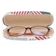 thumbnail image 2 of Men Women Blue Light Blocking Reading Glasses Simple Stylish Reading Glasses with Case(+100 ), 2 of 5