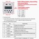 thumbnail image 4 of Interruptor Programable Ormromra Relé de interruptor Digital de Cristal Líquido CN101A DC 12V 16 Amp SPST, 4 of 5