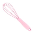 thumbnail image 4 of Batidor de huevos de acero inoxidable con mango suave Rosado, 4 of 8