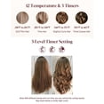 thumbnail image 4 of Rizador de pelo automático HITTIONA de 1 pulgada, rosa+morado, 4 of 5