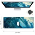 thumbnail image 2 of Heduofu Cool Ocean Wave Mouse Pad, Surfing Themed Coastal Motion Adventure Mouse Pads for Computers 31.5x11.8 in, 2 of 6