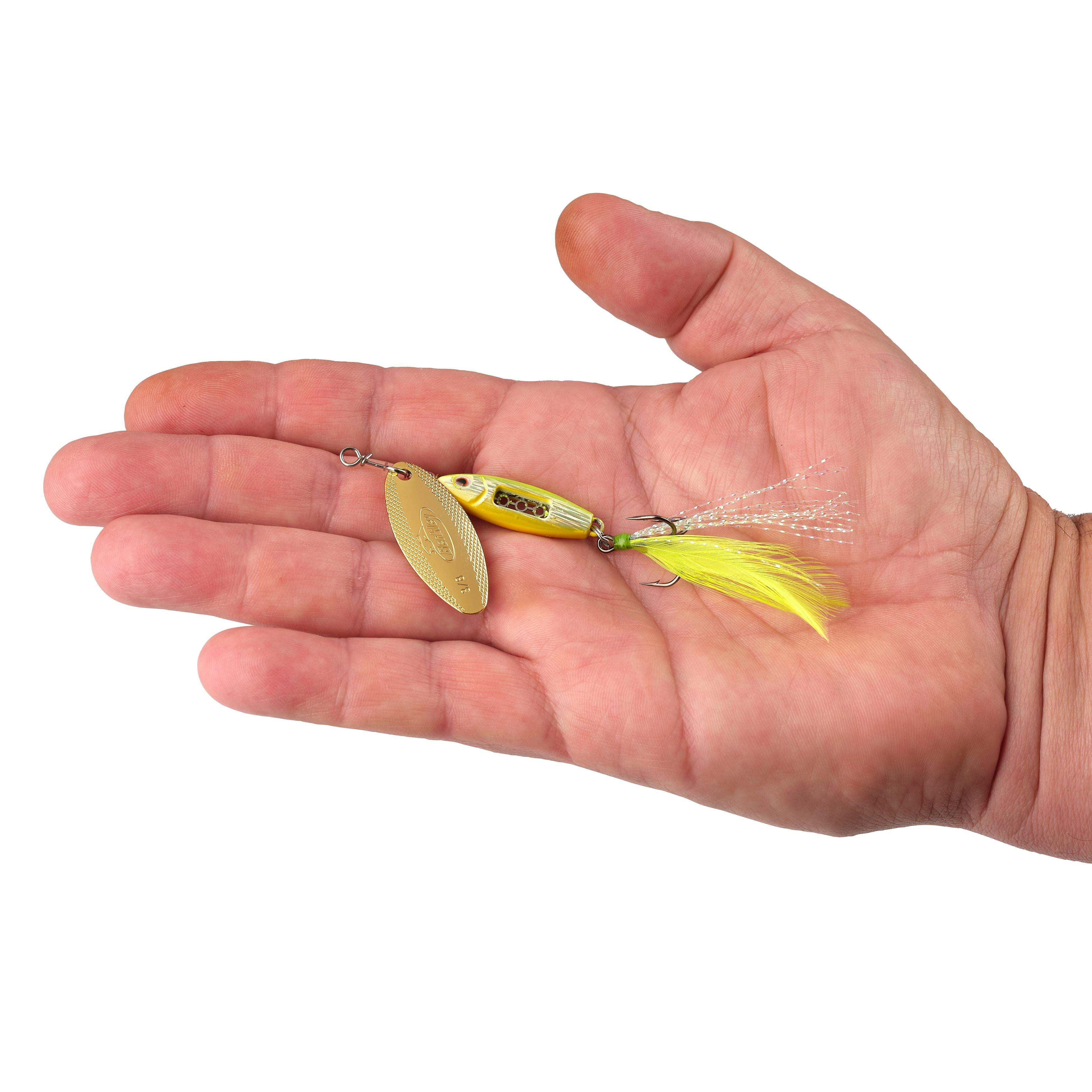 Berkley Dough Rider Minnow, 3/8 oz, Lime Chartreuse