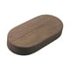 thumbnail image 4 of Base de madera para exhibición de obras de arte, material de bricolaje, ovalado, multiusos para colecciones, bricolaje Marrón oscuro L, 4 of 9