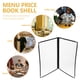 thumbnail image 4 of GOOHOCHY 1pc Transparent Menu Cover PVC Binder Funda Durable Looseleaf Menú Carpeta, 4 of 8