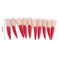 thumbnail image 6 of shenmeida 10Pcs Nail Claws False Nail Claw Cosplay Nail Finger Tips Party Halloween Prop Talon Finger Fingertip Claw Nails Halloween Props for Festival, 6 of 8
