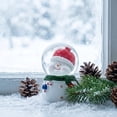 thumbnail image 5 of Christmas Snow Globe, Light Up Resin Glass Snowball Ornament, Holiday Desktop Decor Gift For Teens, 5 of 6