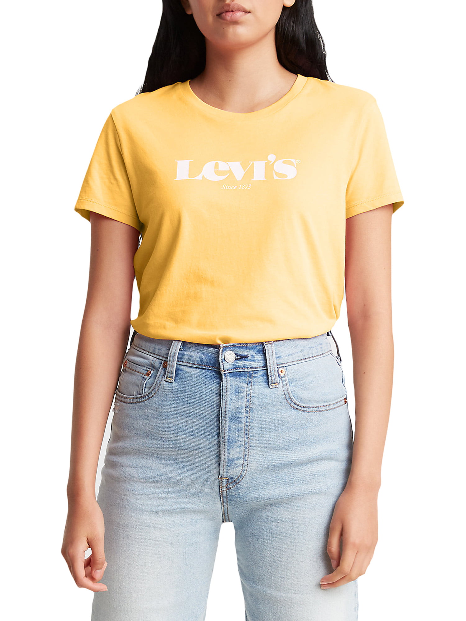 Levi’s Women's Logo Perfect T-Shirt - Walmart.com