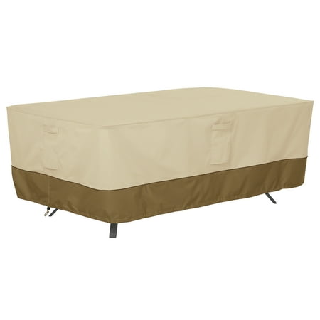 Classic Accessories Veranda Water-Resistant 96 Inch Rectangular,Oval Patio Table Cover