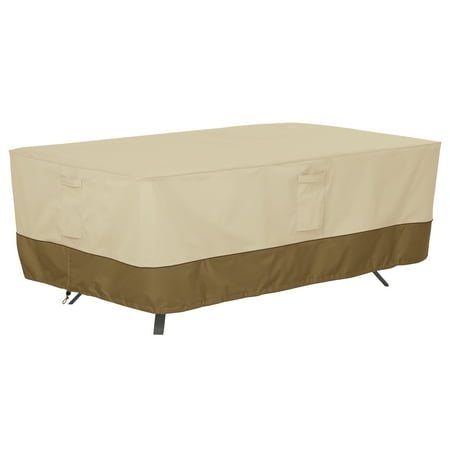 Classic Accessories Veranda Water-Resistant 96 Inch Rectangular,Oval Patio Table Cover