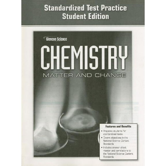 Glencoe Science Chemistry: Matter & Change, Standardized Test Practice Workbook, Student Edition, (Paperback)
