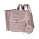 thumbnail image 4 of Mochila para pañales de nailon resistente al desgaste, organizador portátil resistente para papá y mamá al aire libre , Rosa, 4 of 8