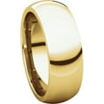 thumbnail image 6 of 7mm Comfort Fit Band in 14k Yellow Gold - Size 9.5, 6 of 9