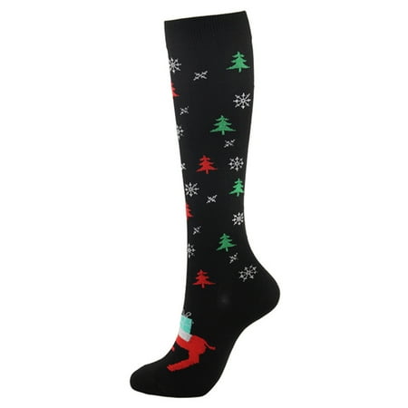 

Yubnlvae Socks Women s Warm Socks Cotton Pad Sports Leisure Socks Christmas Print Socks