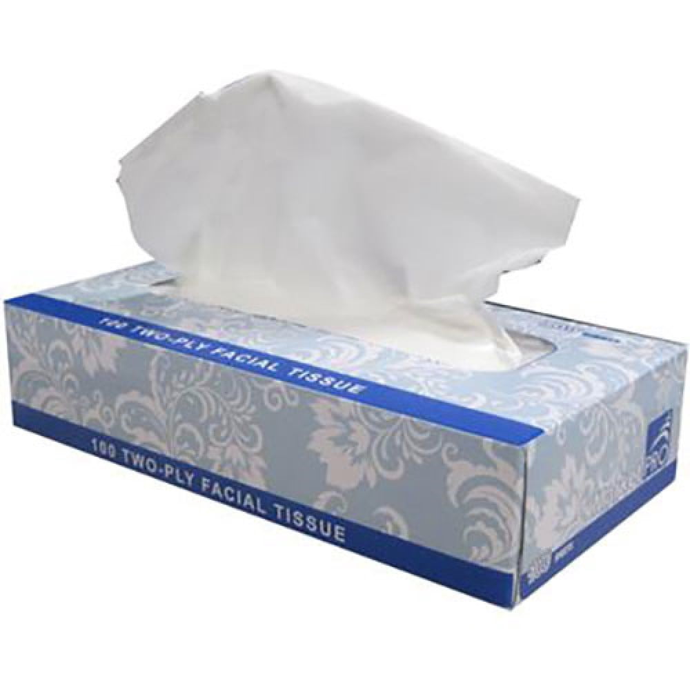 MarketPro Facial Tissue, 8" Length x 8" Width 30 Box/Case