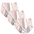 thumbnail image 2 of sovlvnd Deals 2024 3pcs Women's Menstrual Leak Proof Menstrual Pants High Waist Waist Women's Physiological Pants Seamless Panties for Women, 2 of 7