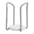 thumbnail image 1 of Tazón Soporte de secado de platos Estante Ahorre espacio Vajilla Escurri Soporte de exhibición Vajilla Almacenamiento Armario Gris blanco Baoblaze soporte para secar platos, 1 of 7