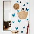 thumbnail image 3 of Wovilon Wall Stickers Murals For Bedroom, Living Room, Bedroom 3D Hollow Butterfly Wall Stickers Home Decor Cardboard Butterfly Wall Stickers, 3 of 5