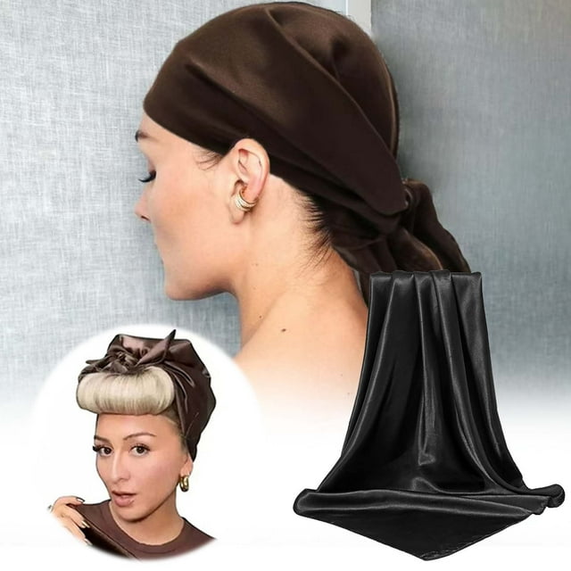 【 Fashionable and Versatile 】 Solid Color Headscarf Perfectly with Any Outfit Showcasing Personal Style!